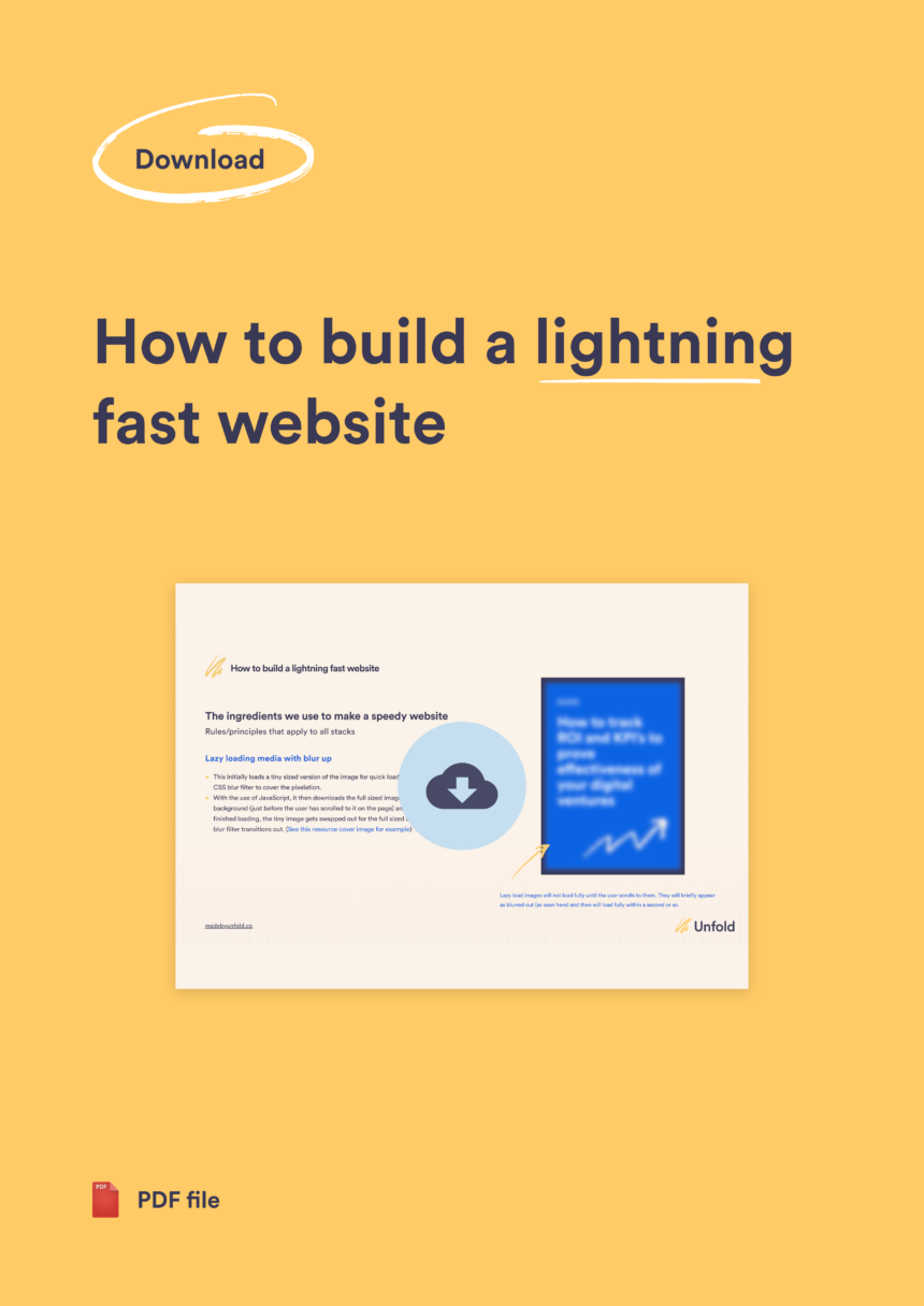 How to build a lightning fast website cover image
