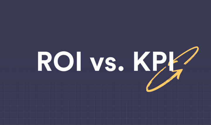 ROI vs KPI graphic