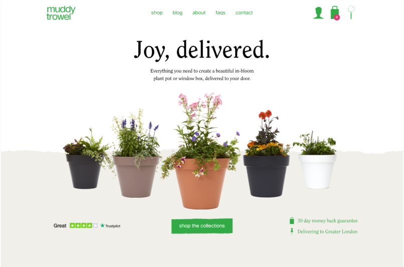 Muddy Trowel site home page
