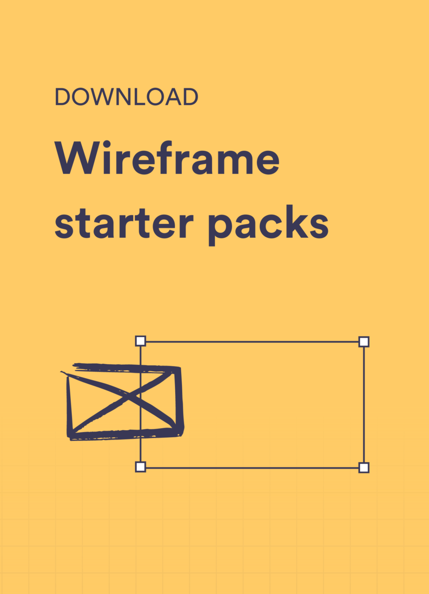 Wireframe starter pack | Adobe XD & Figma