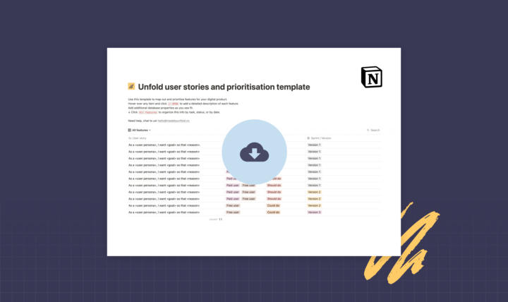 Downloads - resource thumbnail User stories prioritisation template