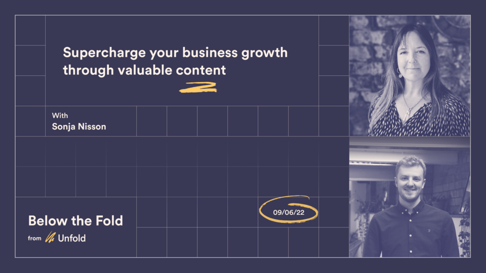 Supercharge your business growth through valuable content | Q&A with Sonja Nisson